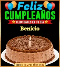 GIF Felicidades en tu día Benicio